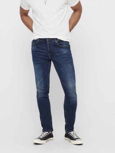 Jeans Regular Fit de color azul - Hombre - Uesti